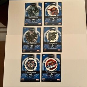 Upper Deck Marvel 2012 The Avengers Assemble trading cards stickers